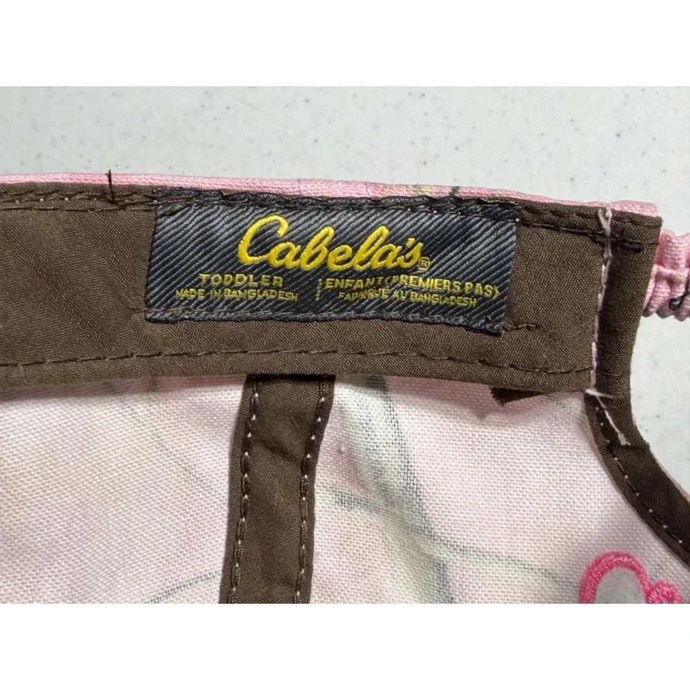 Cabella's Pink Camo Toddler's Hat 